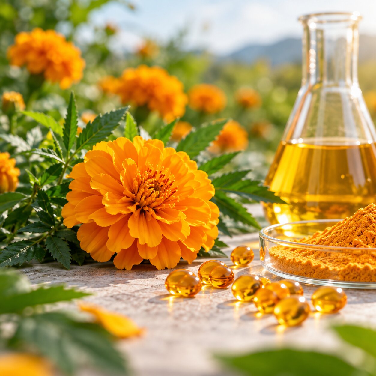 Lutein (Oil, Powder and Beadlets)